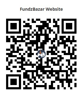 FundzBazar Website QR Code